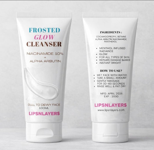 LipsnLayers Frosted Glow Cleanser