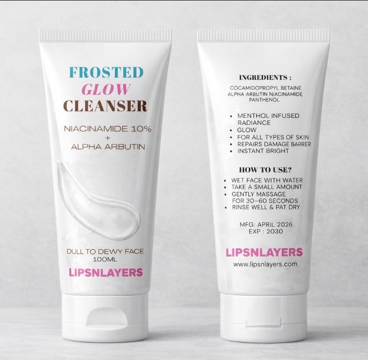 LipsnLayers Frosted Glow Cleanser