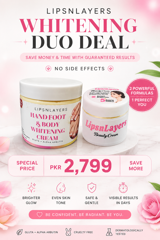 Lipsnlayers Whitening Duo