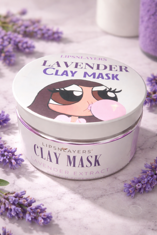 LipsnLayers Lavender Clay Mask for pores 100gram