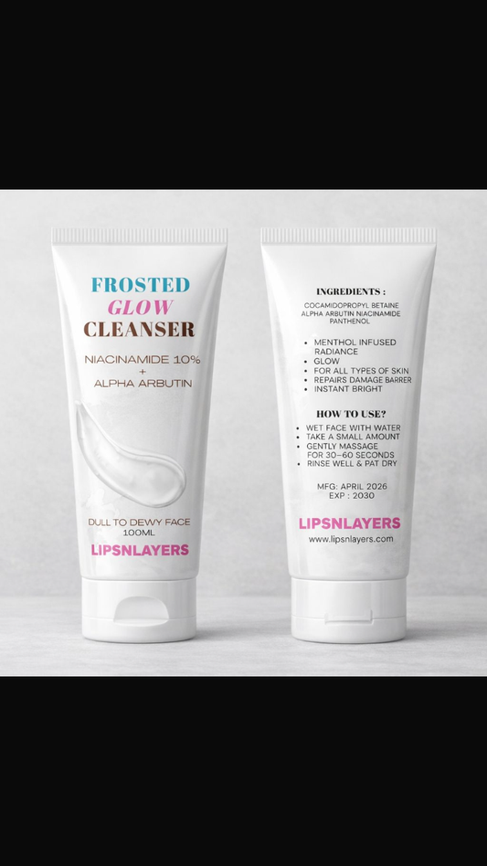 LipsnLayers Frosted Glow Cleanser